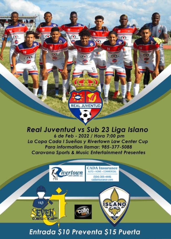 Event - REAL JUVENTUD VS SUB 23 LIGA ISLANO ! NEW ORLEANS LOUISIANA - New Orleans, Louisiana - February 6, 2022 | concert tickets