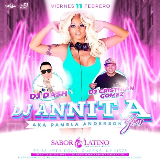 Event - DJ Annita Yes en Vivo ! QUEENS NY. - Queens, New York - February 11, 2022 | concert tickets