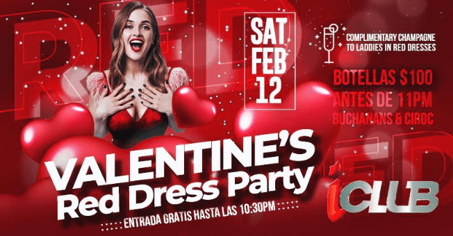 Event - VALENTINES RED DRESS PARTY ! HOUSTON, TEXAS - Houston, Texas - 12 de febrero de 2022 | concert tickets