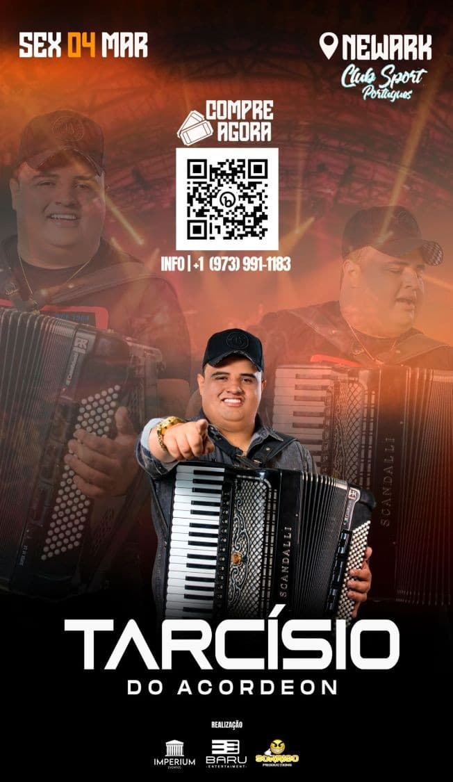 Event - TARCISIO DO ACORDEON EN VIVO ! NEWARK, NJ. - Newark, New Jersey - March 4, 2022 | concert tickets