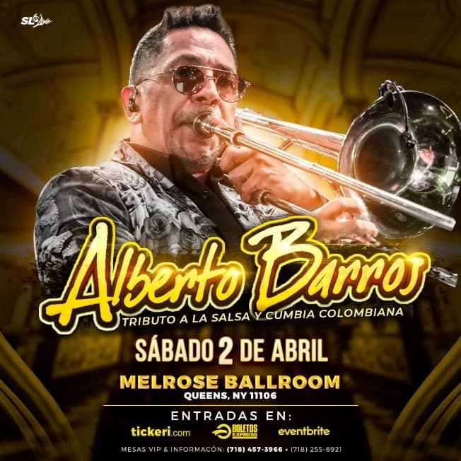 Event - Alberto Barros en Vivo!! QUEENS NY. - New York, New York - April 2, 2022 | concert tickets