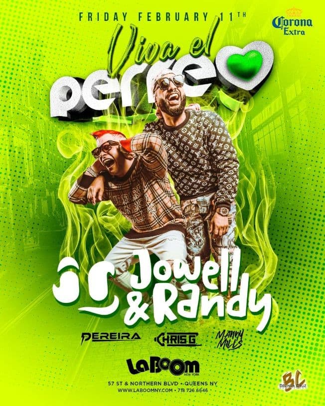 Event - JOWELL & RANDY  VIVA EL PERREO CONCERT - Woodside, New York - February 11, 2022 | concert tickets