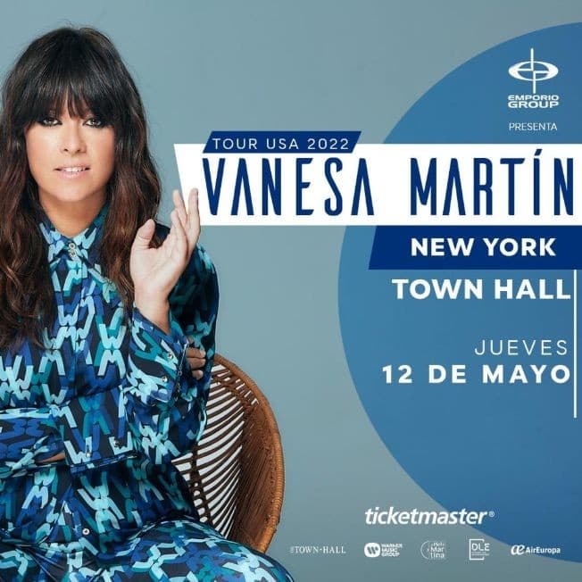 Event - VANESA MARTIN " TOUR USA 2022 " EN CONCIERTO ! NEW YORK, NY. - New York, New York - May 12, 2022 | concert tickets