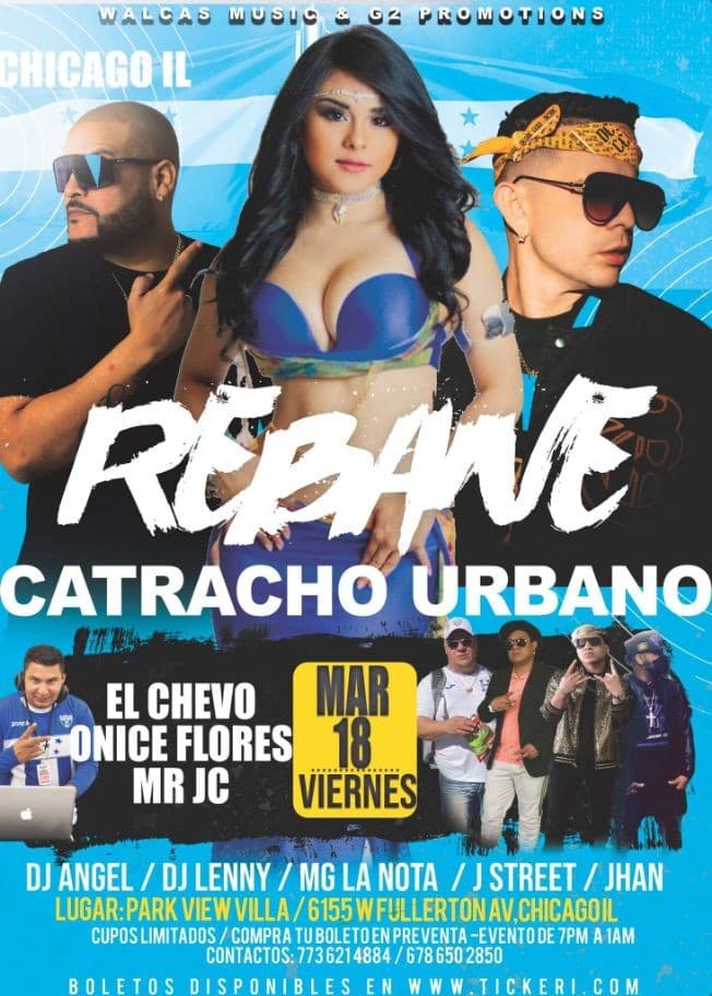 Event - EL CHEVO, MR JC, ONICE FLORES EN VIVO ! CHICAGO ILLINOIS - Chicago, Illinois - March 18, 2022 | concert tickets