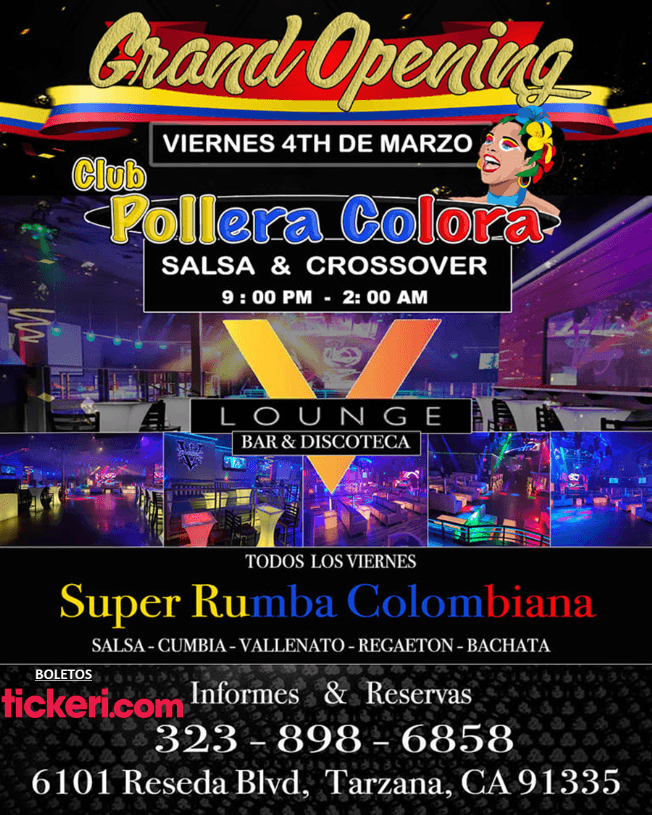 Event - SUPER RUMBA COLOMBIANA ! TARZANA CALIFORNIA - Los Angeles, California - March 4, 2022 | concert tickets