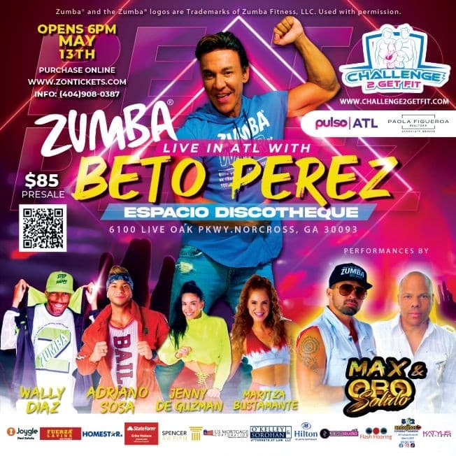 Event - BETO PEREZ LIVE in ATL - Norcross, Georgia - May 13, 2022 | concert tickets