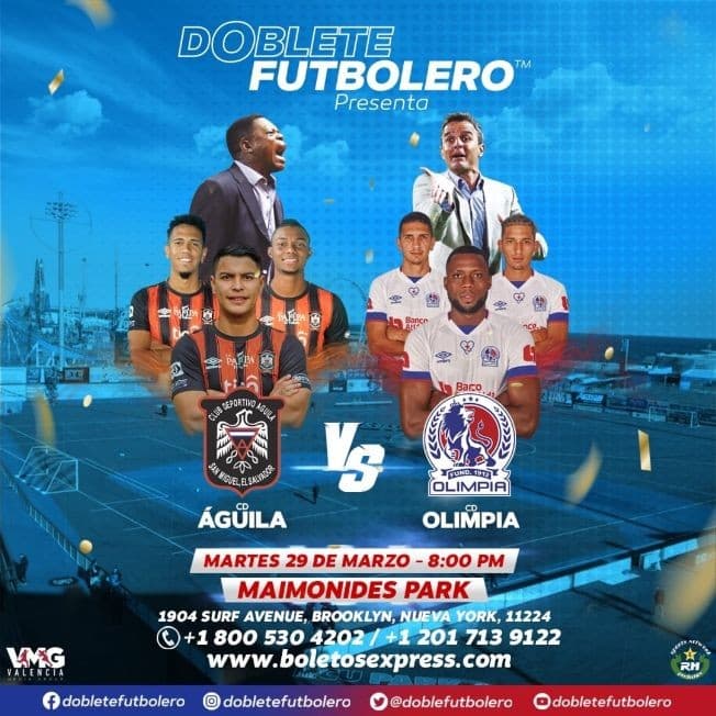 Event - AGUILA VS OLIMPIA  ! BROOKLYN NEW YORK - Brooklyn, New York - March 29, 2022 | concert tickets