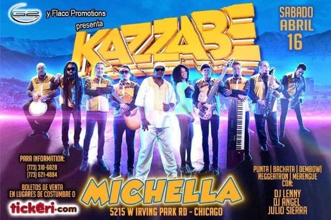 Event - KAZZABE SI SABE EN VIVO ! CHICAGO ILLINOIS - Chicago, Illinois - April 16, 2022 | concert tickets