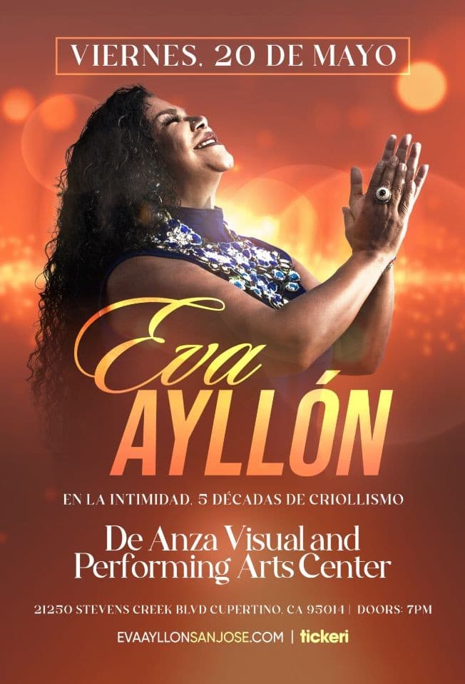 Event - EVA AYLLON EN CONCIERTO! SAN JOSE CALIFORNIA - Cupertino, California - May 20, 2022 | concert tickets