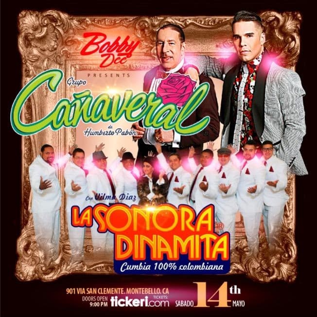 Event - Grupo Cañaveral y La Sonora Dinamita (Vilma Diaz) - Montebello, California - May 14, 2022 | concert tickets