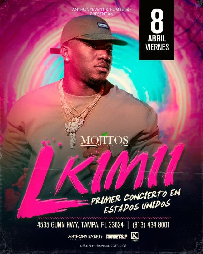 Event - Concierto de LKIMII - Tampa, Florida - April 8, 2022 | concert tickets