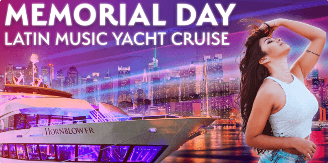 Event - The #1 Latin Music & Reggaeton SUNSET MEMORIAL DAY PARTY Cruise NYC - New York, New York - May 30, 2022 | concert tickets
