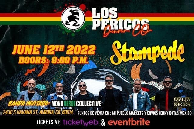 Event - LOS PERICOS EN CONCIERTO ! AURORA COLORADO - Aurora, Colorado - June 12, 2022 | concert tickets