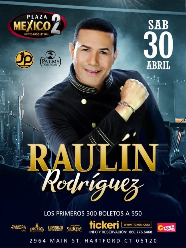Event - Raulin Rodriguez en Hartford, CT - Hartford, Connecticut - April 30, 2022 | concert tickets