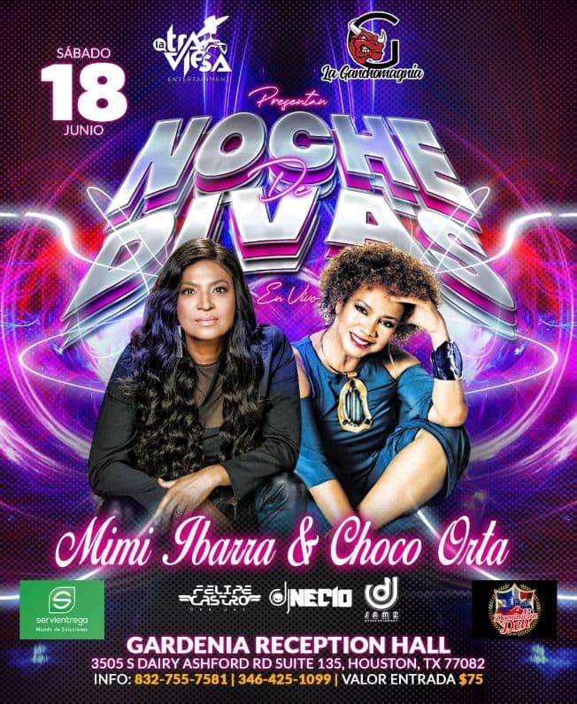 Event - Mimi Ibarra & Choco Orta - Houston, Texas - 18 de junio de 2022 | concert tickets