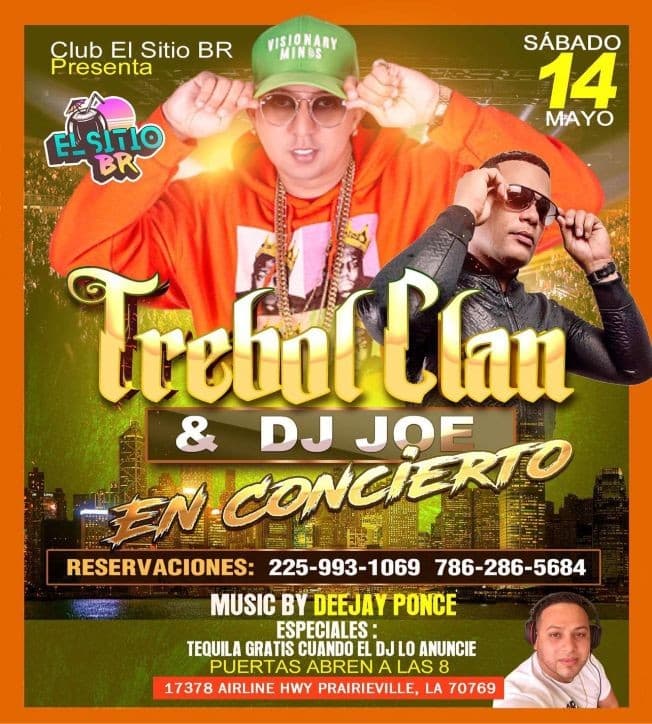 Event - TREBOL CLAN EN CONCIERTO ! PRAIRIEVILLE LOUISIANA - Prairieville, Louisiana - May 14, 2022 | concert tickets