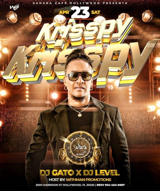 Event - KRISSPY EN CONCIERTO ! HOLLYWOOD FLORIDA - Hollywood, Florida - April 23, 2022 | concert tickets