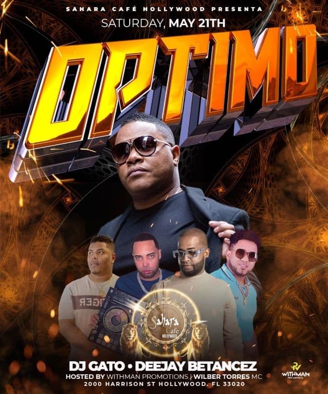 Event - OPTIMO EN CONCIERTO ! HOLLYWOOD FLORIDA - Hollywood, Florida - May 21, 2022 | concert tickets