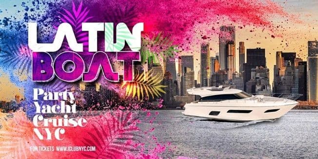 Event - LATIN Boat Party Yacht Cruise | #1 NYC INFINITY MEGA Cruise EDITION 2022 - New York, New York - July 8, 2022 | concert tickets