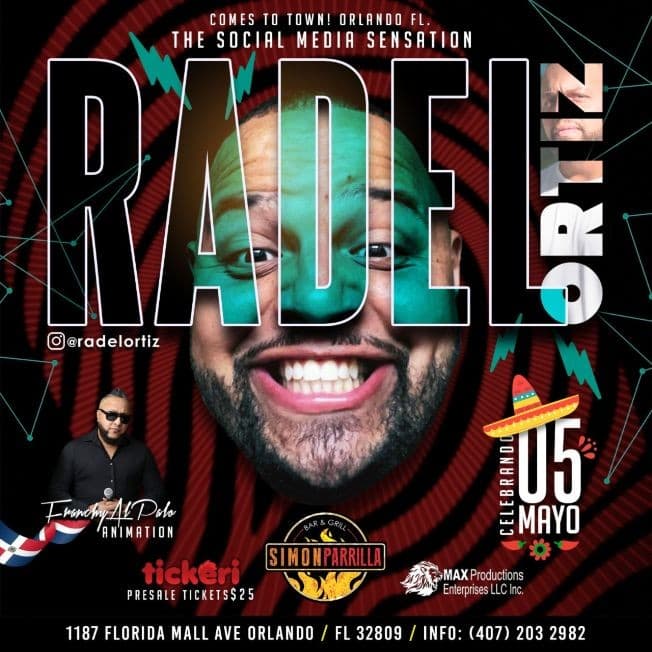 Event - Radel Ortiz en Vivo! - Orlando, Florida - May 5, 2022 | concert tickets