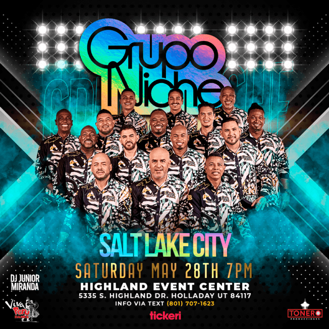 Event - GRUPO NICHE EN SALT LAKE CITY - Holladay, Utah - May 28, 2022 | concert tickets
