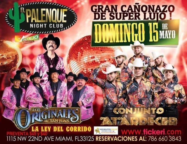 Event - LOS ORIGINALES DE SAN JUAN,  CONJUNTO ATARDECER, EN VIVO ! MIAMI FLORIDA - Miami, Florida - May 15, 2022 | concert tickets