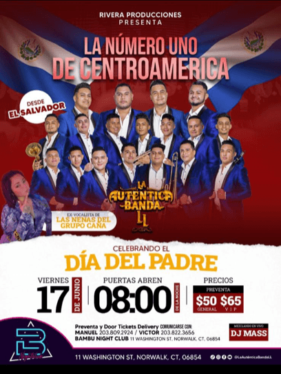 Event - LA AUTENTICA BANDA  LL EN CONCIERTO !  NORWALK CONNECTICUT - Norwalk, Connecticut - June 17, 2022 | concert tickets