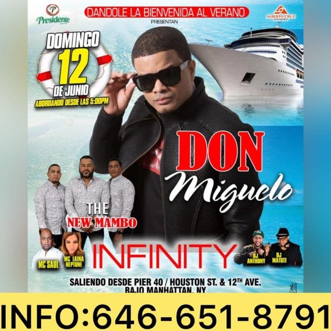 Event - DON MIGUELO EN VIVO CON SU BANDA - New York, New York - June 12, 2022 | concert tickets
