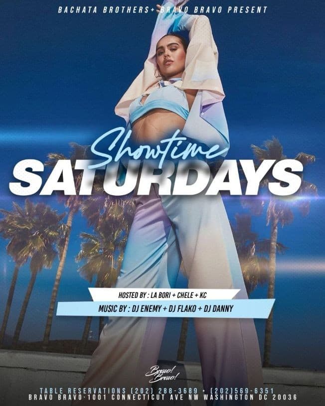 Event - SHOWTIME SATURDAYS EN VIVO ! WASHINGTON DC. - Washington, District Of Columbia - May 21, 2022 | concert tickets