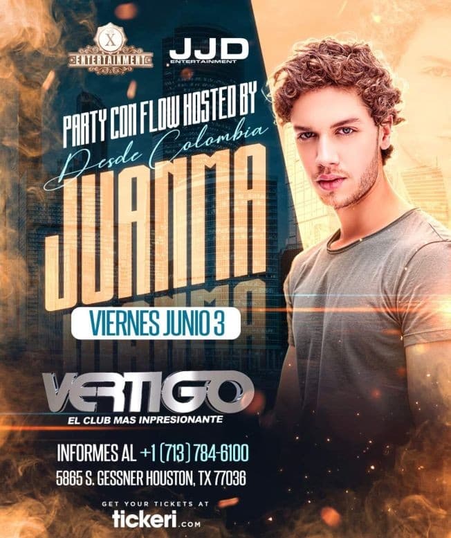 Event - JUANMA  USA TOUR 2022 HOUSTON - Houston, Texas - May 3, 2022 | concert tickets