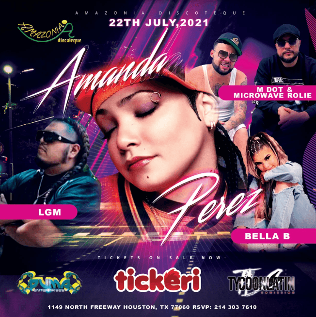 Event - AMANDA PEREZ EN CONCIERTO ! HOUSTON TEXAS - CANCELLED - Houston, Texas - July 22, 2022 | concert tickets