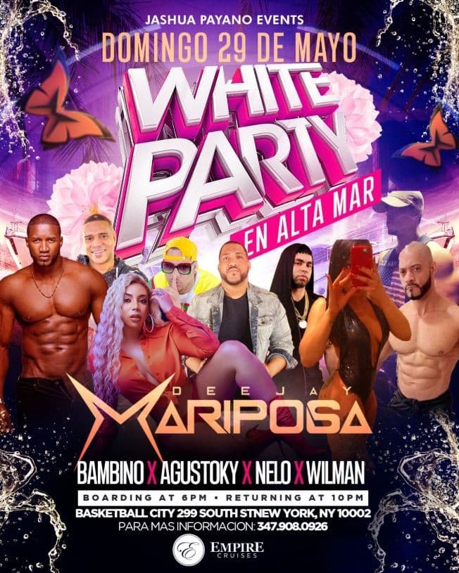 Event - BOAT WHITE PARTY - NY, New York - May 29, 2022 | concert tickets