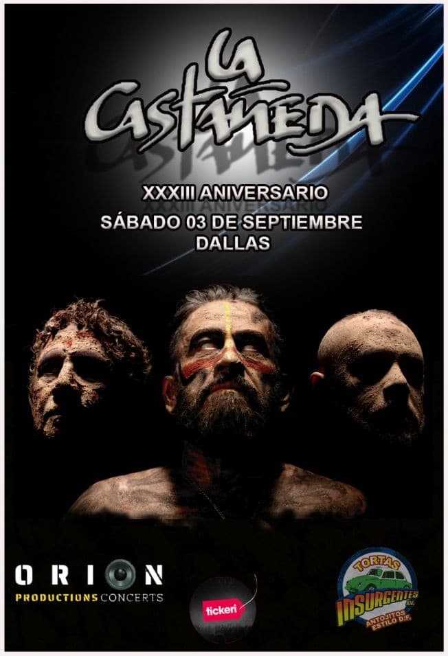 Event - La CASTAÑEDA EN CONCIERTO, CELEBRANDO SUS 33 ANIVERSARIO. - Dallas, Texas - September 3, 2022 | concert tickets