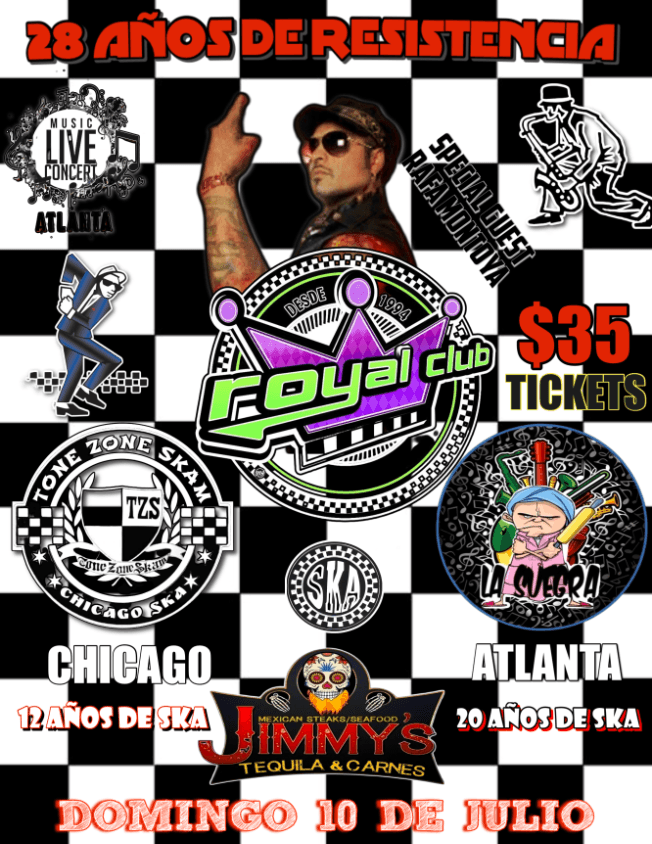 Event - La royal club Rafa 28 años de Gloria - Doraville,, Georgia - July 10, 2022 | concert tickets