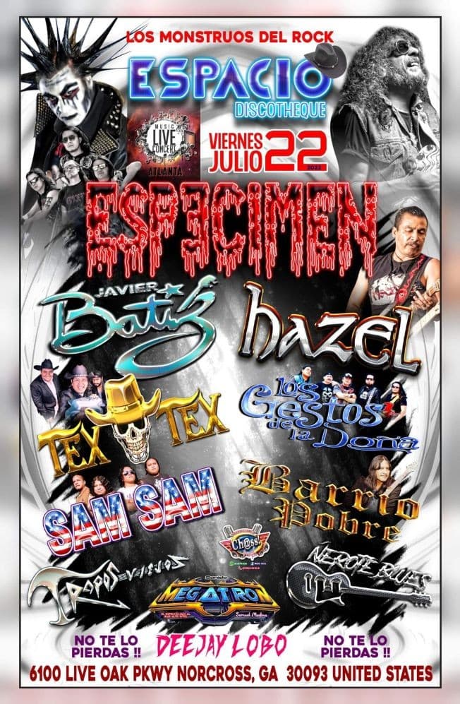Event - LOS MONSTRUOS  DEL ROCK ATLANTA CANCELADO - Norcross, Georgia - July 22, 2022 | concert tickets