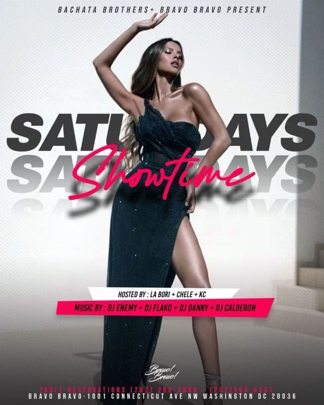 Event - SHOWTIME SATURDAYS EN VIVO ! WASHINGTON DC. - Washington, District Of Columbia - June 11, 2022 | concert tickets
