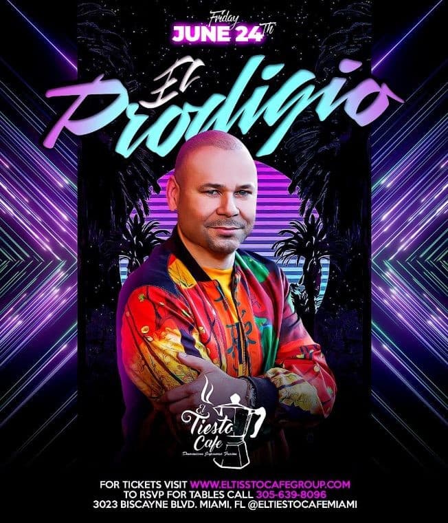 Event - EL PRODIGIO EN VIVO - Miami, Florida - June 24, 2022 | concert tickets
