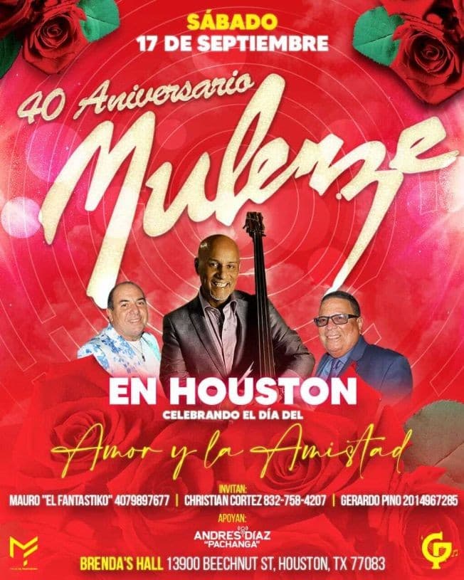 Event - MULENZE EN CONCIERTO ! HOUSTON TEXAS - Houston, Texas - September 17, 2022 | concert tickets
