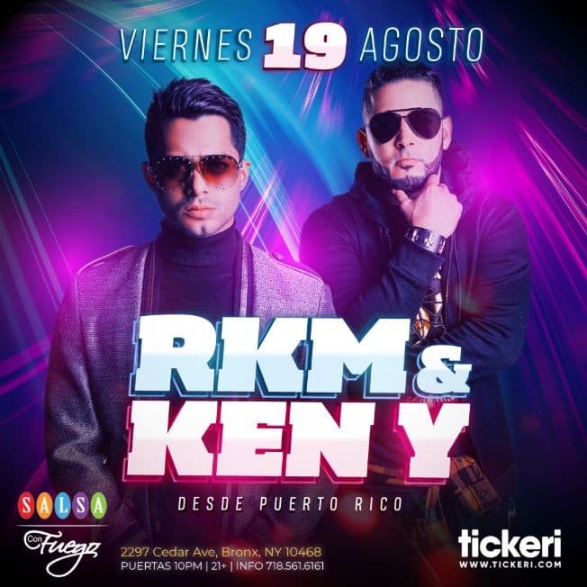 Event - RAKIM Y KEN-Y EN NEW YORK - Bronx, New York - August 19, 2022 | concert tickets