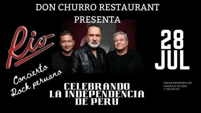 Event - RIO EN CONCIERTO EN DON CHURRO! - Chantilly, Virginia - July 28, 2022 | concert tickets
