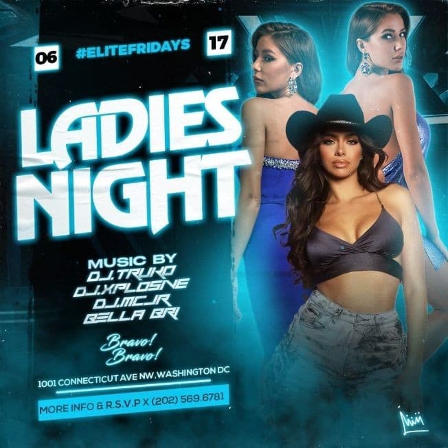 Event - LADIES NIGHT WASHINGTON DC - Washington, District Of Columbia - 17 de junio de 2022 | concert tickets