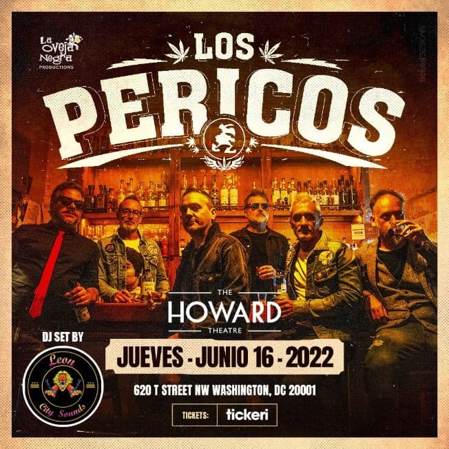 Event - LOS PERICOS EN CONCIERTO ! WASHINGTON DC. - Washington, District Of Columbia - June 16, 2022 | concert tickets