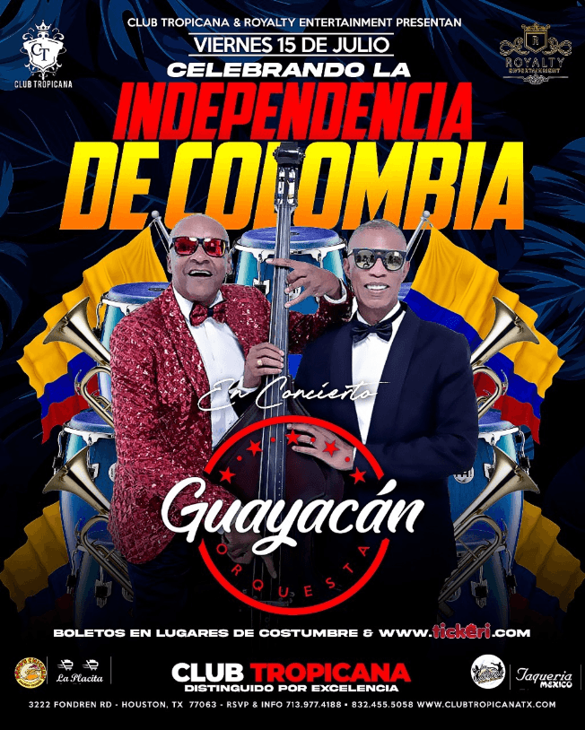Event - ORQUESTA GUAYACAN EN CONCIERTO ! HOUSTON TEXAS - Houston, Texas - July 15, 2022 | concert tickets