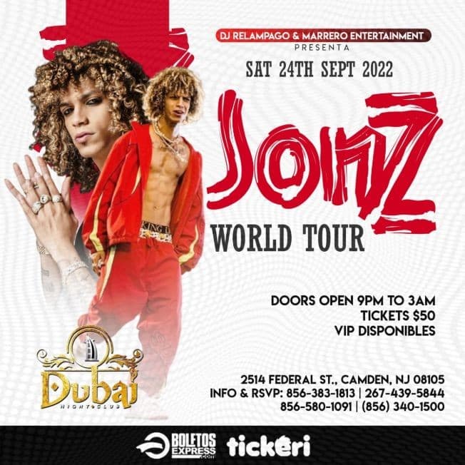 Event - JON Z EN CONCIERTO ! CAMDEN NEW JERSEY ***CANCELLED - Camden, New Jersey - September 24, 2022 | concert tickets