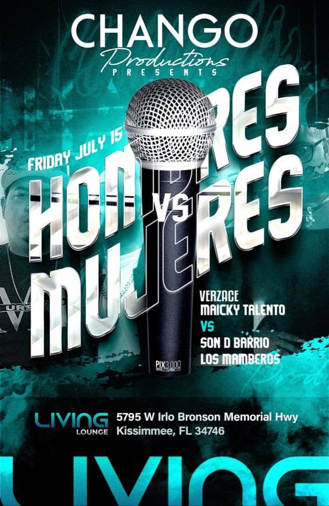 Event - Hombres VS Mujeres - Kissimmee, Florida - July 15, 2022 | concert tickets