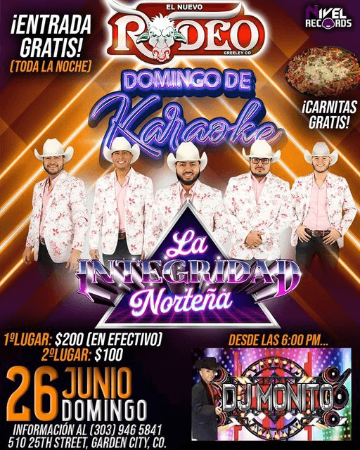Event - LA INTEGRIDAD NORTEÑA EN VIVO ! GARDEN CITY COLORADO - Garden City, Colorado - June 26, 2022 | concert tickets