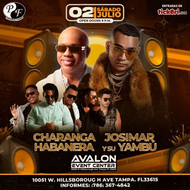 Event - CHARANGA HABANERA ,  JOSIMAR Y SU YAMBU EN VIVO ! TAMPA FLORIDA - Tampa, Florida - July 2, 2022 | concert tickets