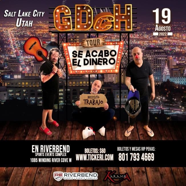 Event - Guerra de Chistes - Salt Lake City - Utah - Salt Lake City, Utah - August 19, 2022 | concert tickets