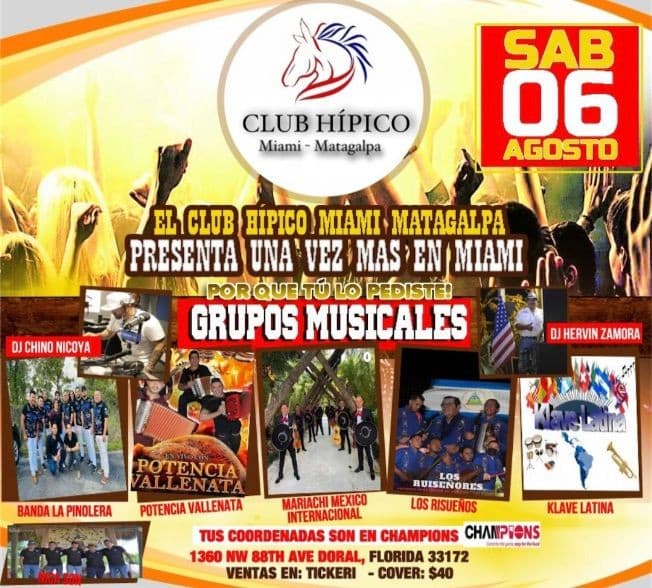 Event - Banda la Pinolera, Potencia Vallenata, Mariachi Mexico Internacional, Los Risueños, Klave Latina y mas! Doral FL!! New Date! - Doral, Florida - August 27, 2022 | concert tickets