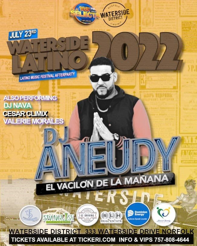 Event - La Selecta Radio Waterside Latino 2022 - Norfolk, Virginia - July 23, 2022 | concert tickets